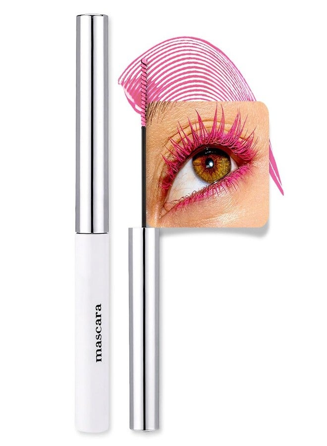 AMY'S DIARY Pink mascara for eyelashes Waterproof,Royal Eyelash Mascara Long lasting Charming Voluminous Cruelty Free Vegan Eye Makeup Eyelashes for Women (Pink) - Image 1